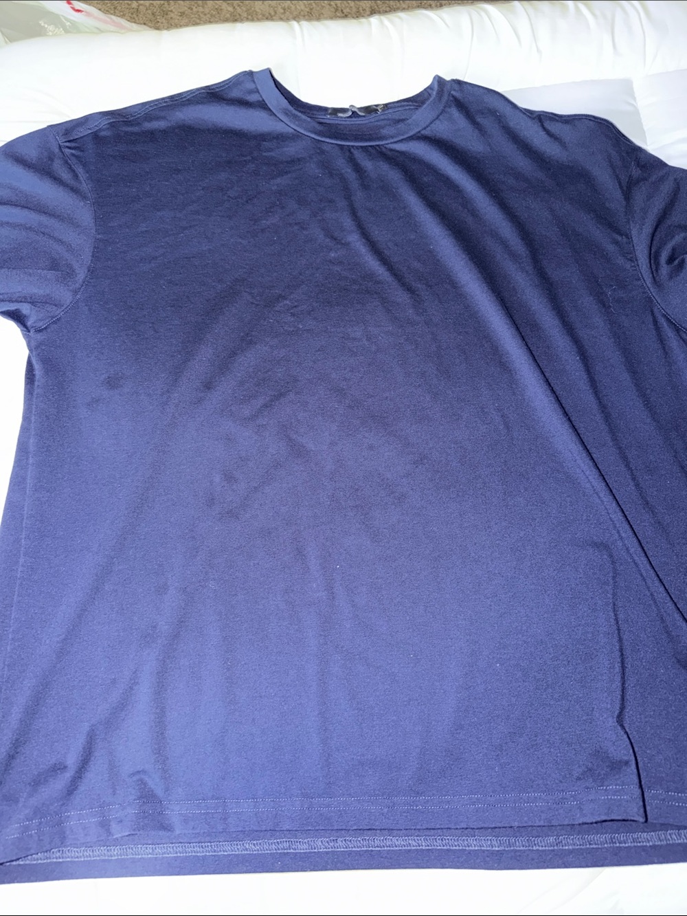 Men's Short Sleeve Crew Neck T‑Shirt in Navy
